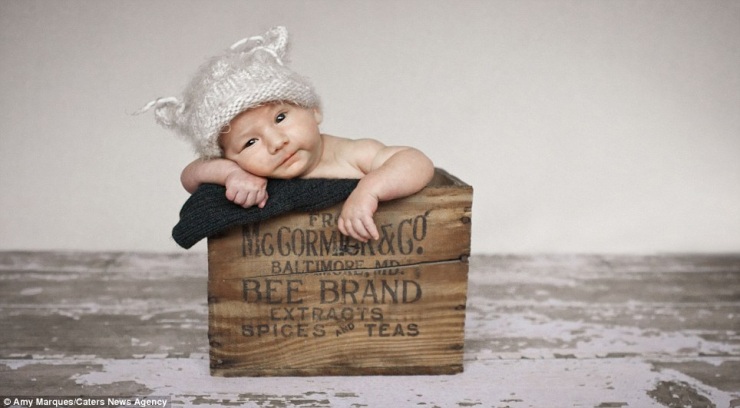 Шапочки для новорожденных