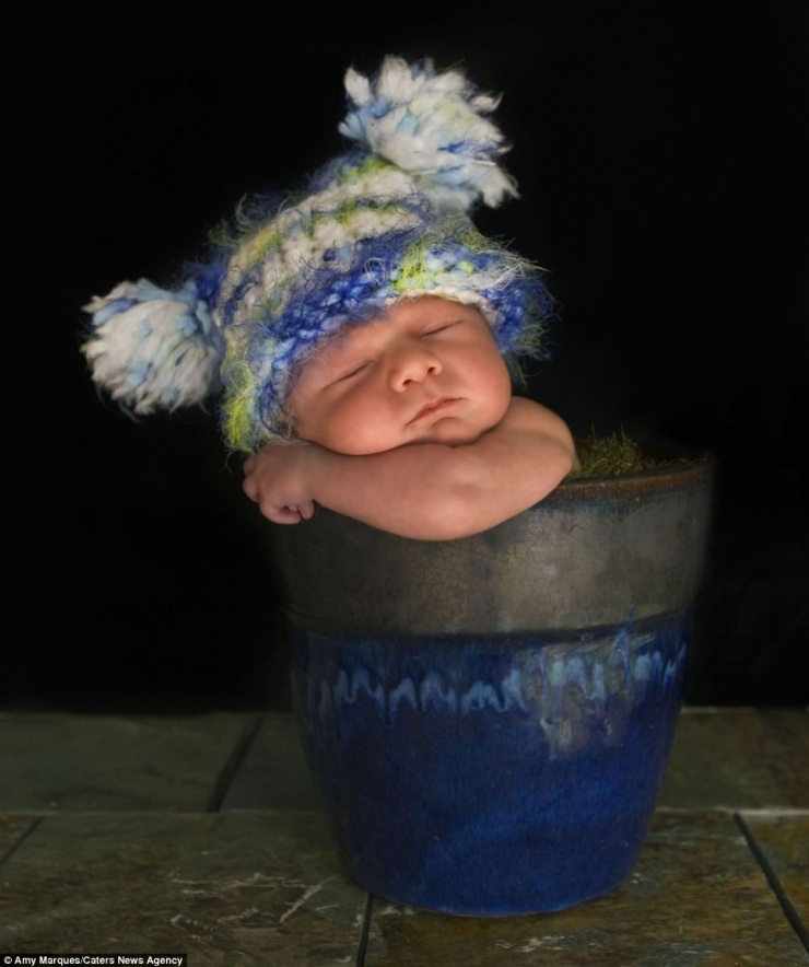 Шапочки для новорожденных