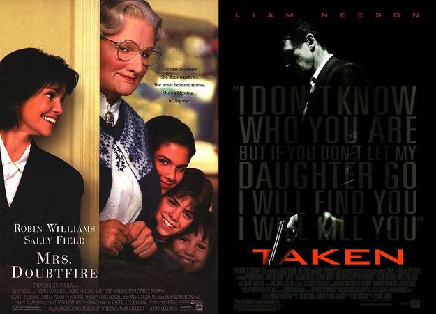 Одинаковый сюжет фильмов, если рассказать их одним предложением (12 фото)