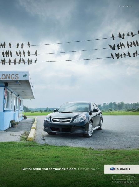 Креативная реклама автомобилей (28 фото)