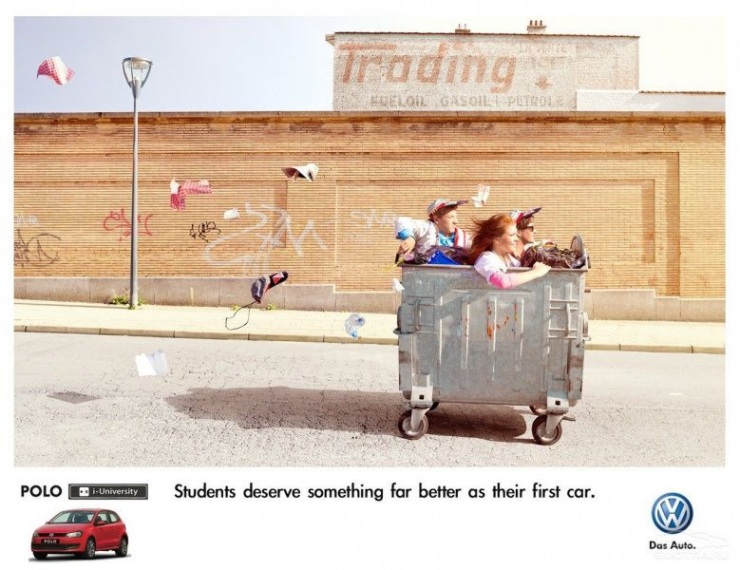 Креативная реклама автомобилей (28 фото)