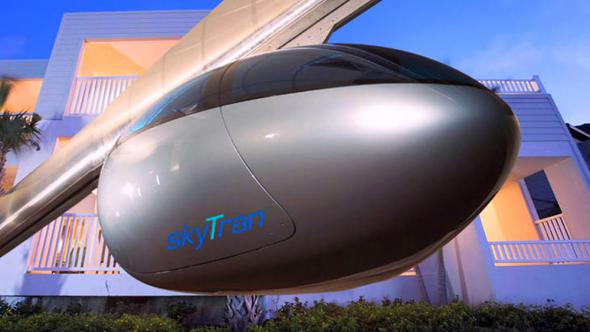 Skytran - экологический пассажирский транспорт