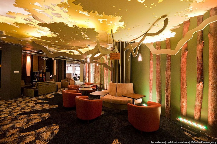 9 необычных офисов Google со своими уникальными особенностями