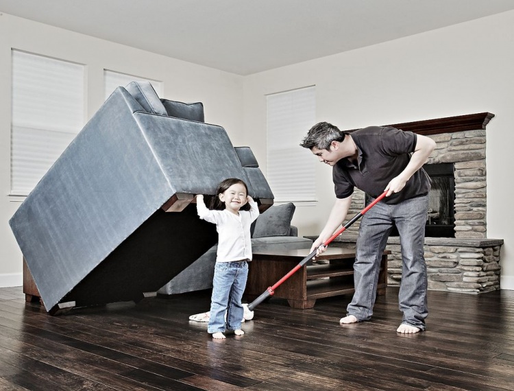 Творческий папа делает очень крутые снимки своих дочек!