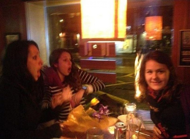 За секунду до…