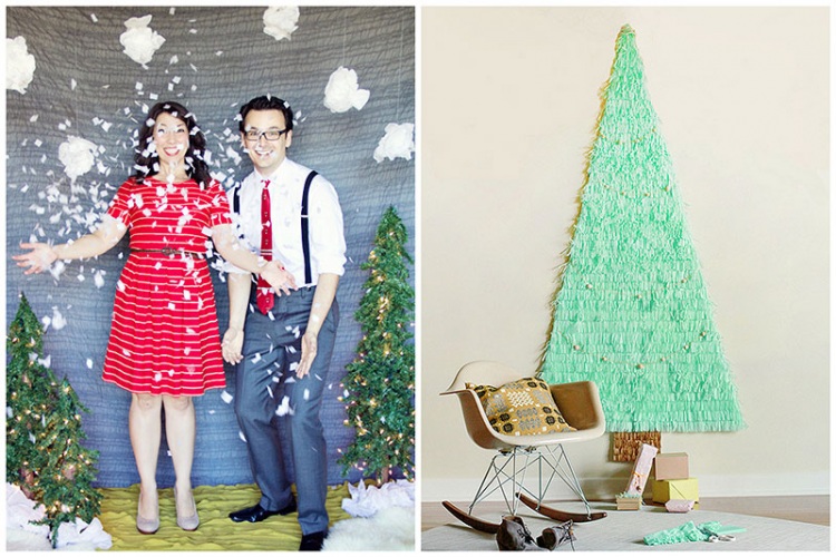 Новогодние украшения своими руками