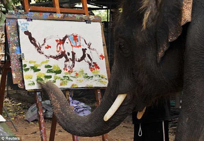 Слон-импрессионист