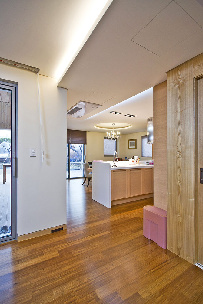 Дом для большой семьи в несколько поколений в Сеуле