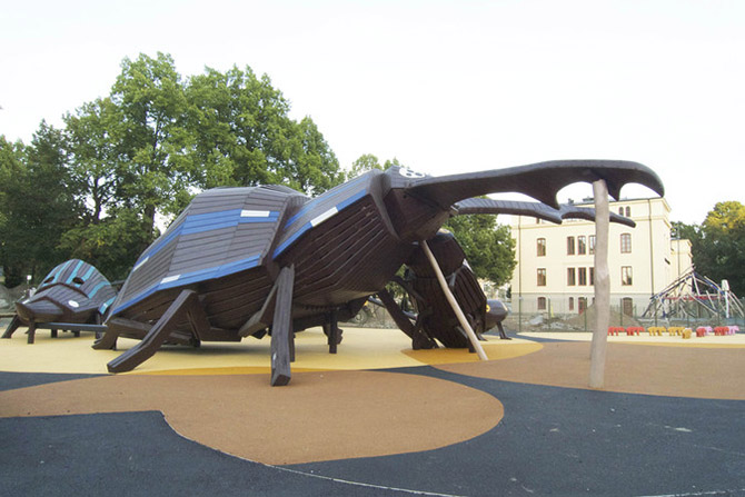 Самые удивительные детские площадки мира