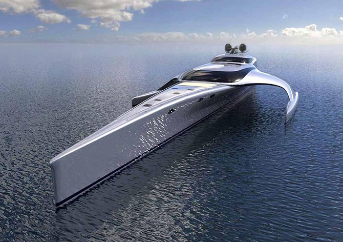 Необычные яхты будущего