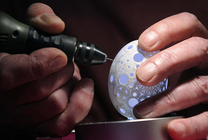 Искусство росписи пасхальных яиц из Словении