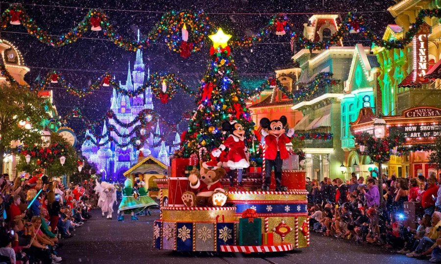 Новогодний Диснейленд