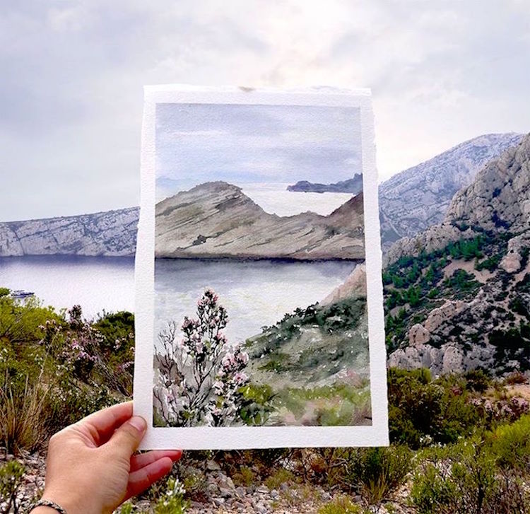 Работы художников, которые комбинируют фото и живопись