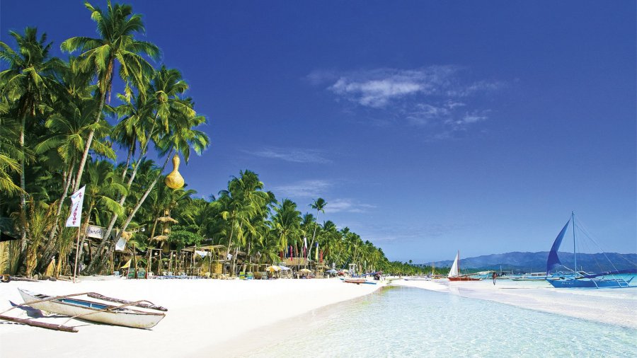 пляж в азии