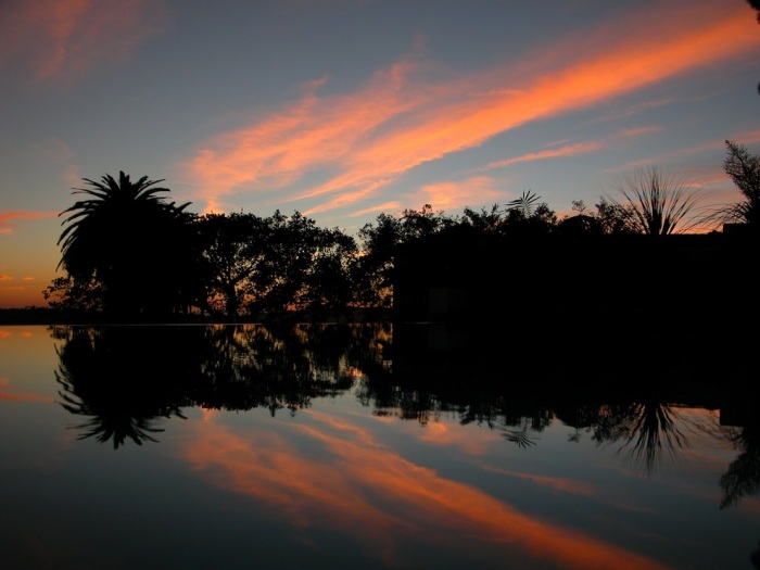 Закаты Пожар в небе