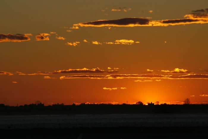 Закаты Пожар в небе
