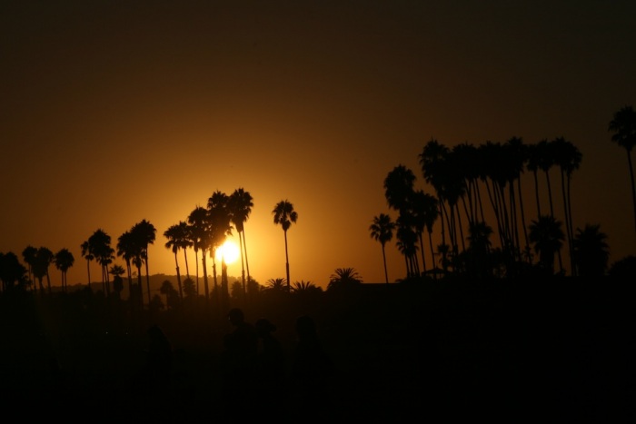 Закаты Пожар в небе