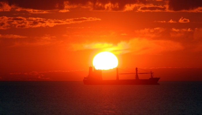 Закаты Пожар в небе