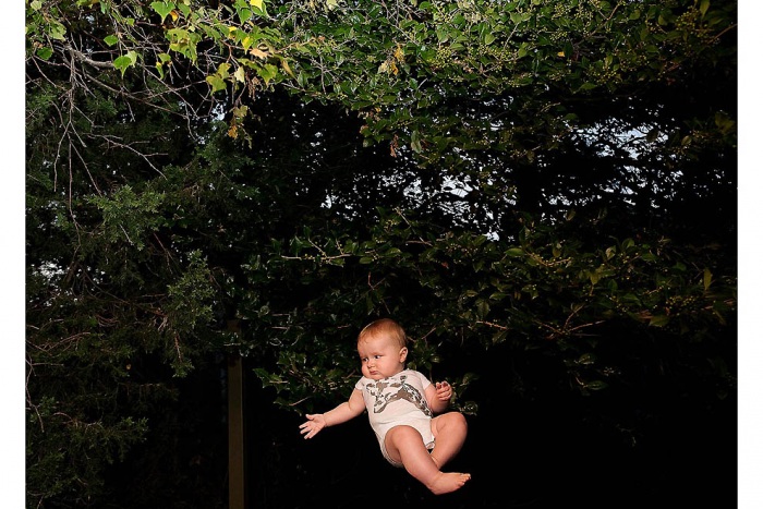 Летающий ребенок