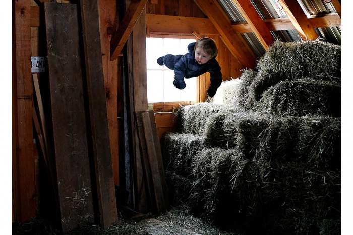 Летающий ребенок