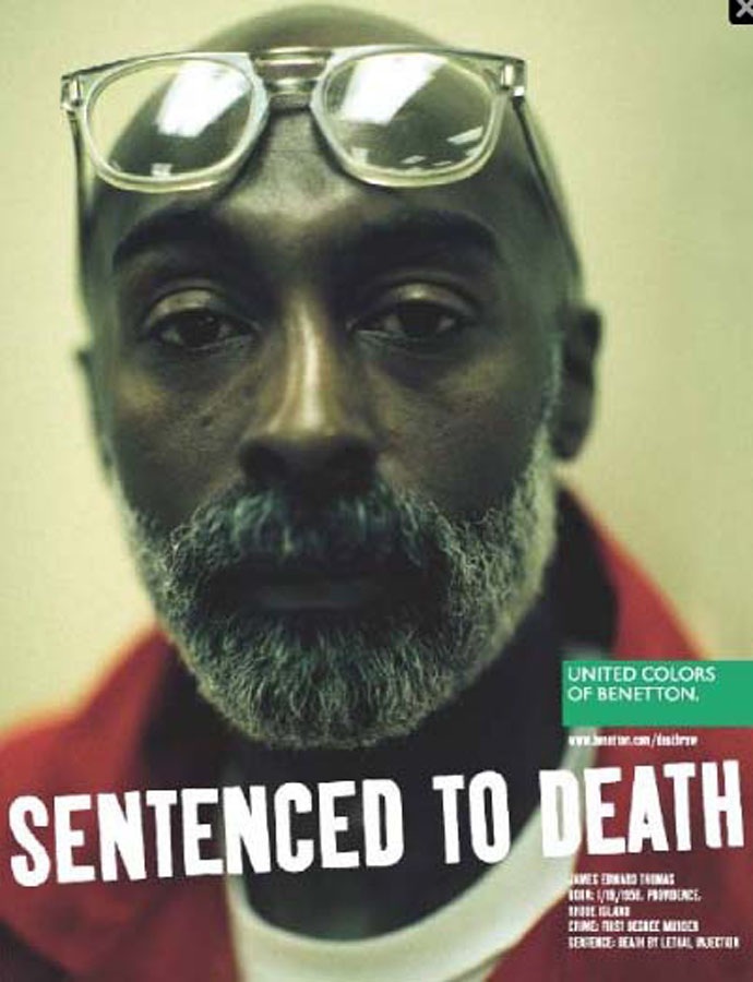 Социальная реклама United Colors of Benetton, шокирующая мир