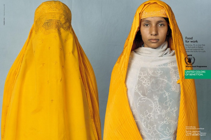 Социальная реклама United Colors of Benetton, шокирующая мир