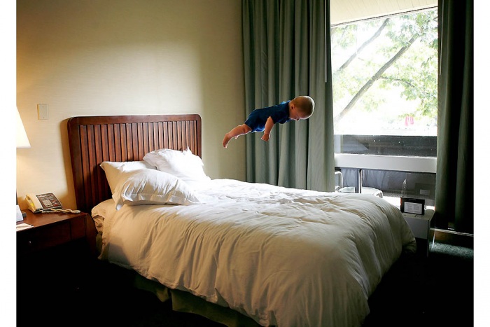 Летающий ребенок