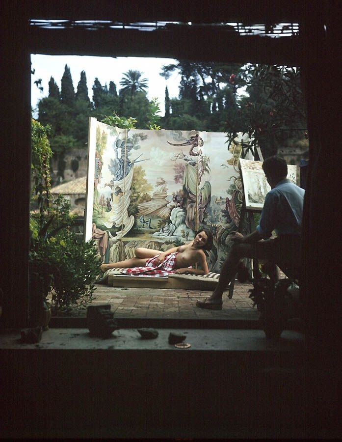 Художники и натурщицы (20 фото)