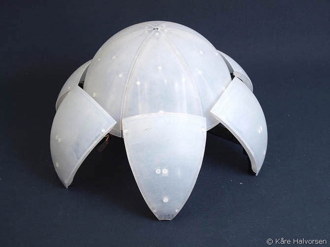 Робот-трансформер в виде шара