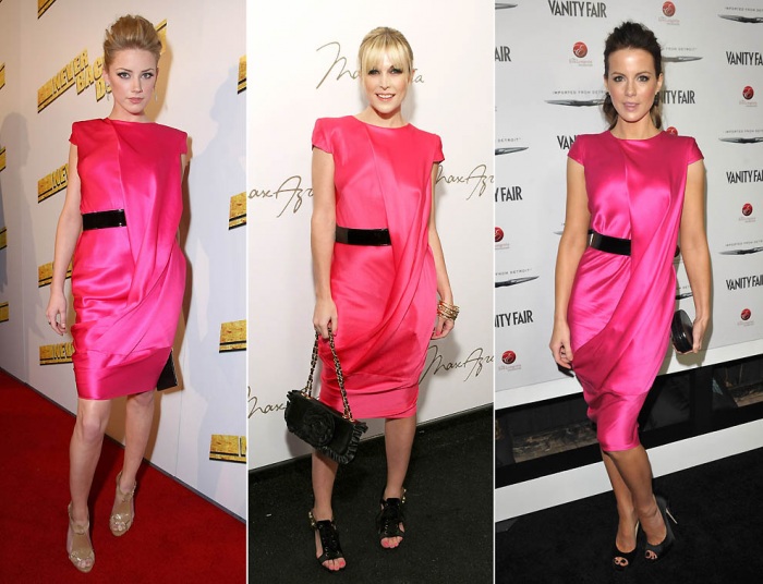 Звезды в одинаковых платьях