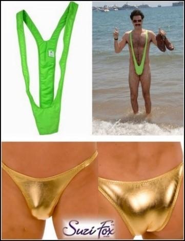 Мужчины тоже носят бикини. Обзор необычного мужского белья (14 фото)