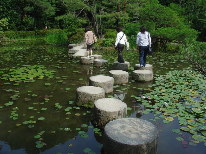 Японские сады храма Хэйан-джингу