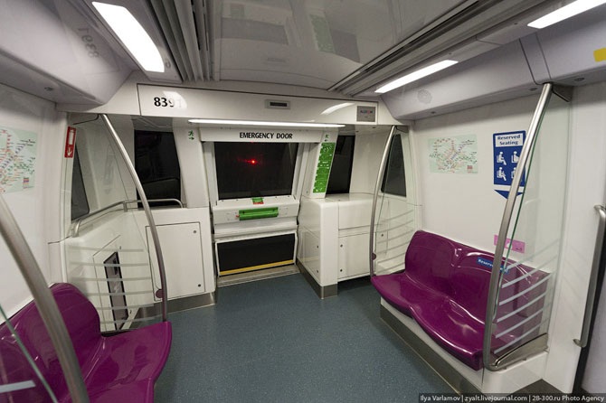 Экскурсия по метро в Сингапуре