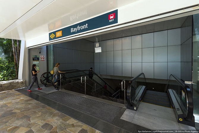 Экскурсия по метро в Сингапуре