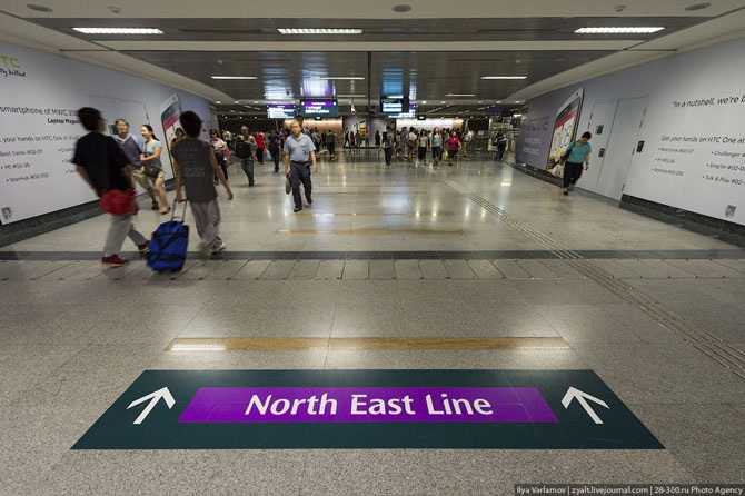 Экскурсия по метро в Сингапуре