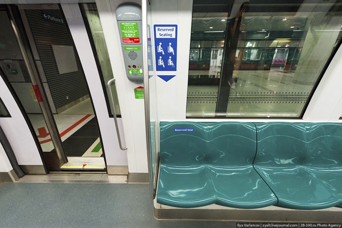 Экскурсия по метро в Сингапуре