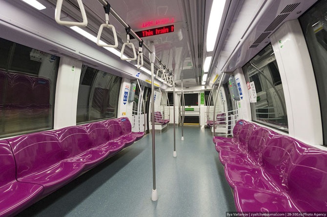 Экскурсия по метро в Сингапуре