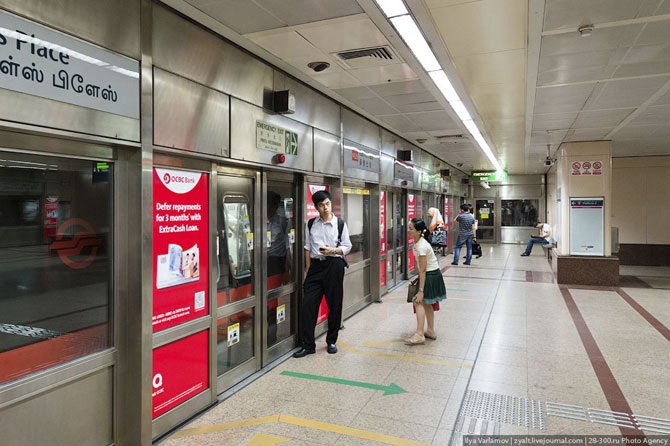 Экскурсия по метро в Сингапуре