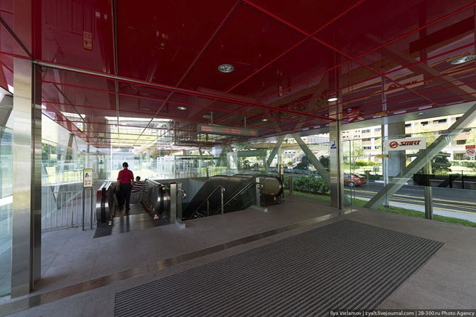 Экскурсия по метро в Сингапуре