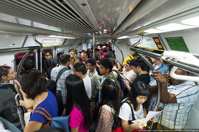 Экскурсия по метро в Сингапуре