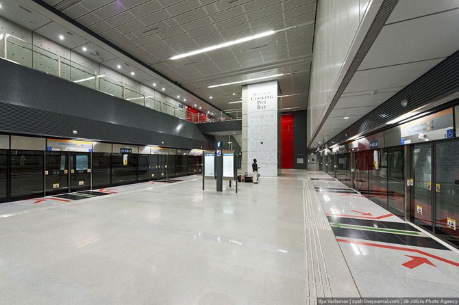 Экскурсия по метро в Сингапуре