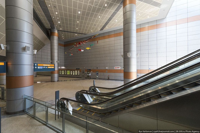 Экскурсия по метро в Сингапуре