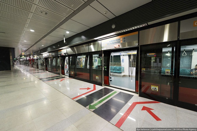 Экскурсия по метро в Сингапуре