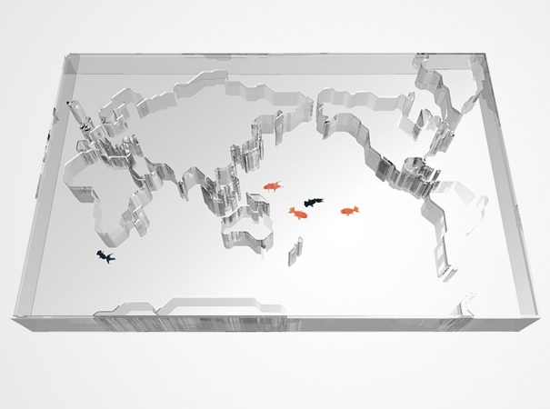 Необычный дизайн аквариумов