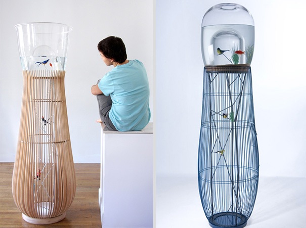 Необычный дизайн аквариумов