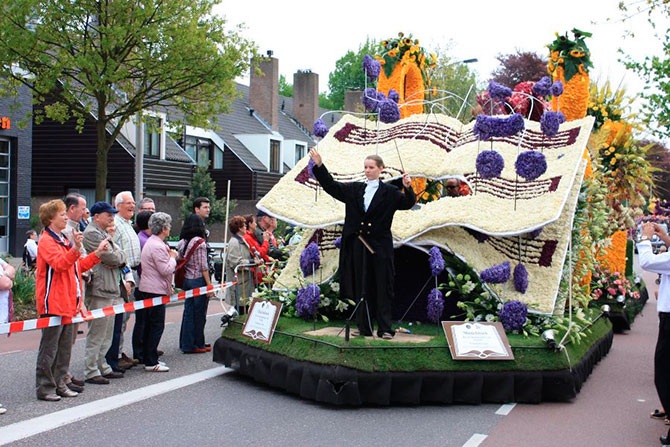 Парад цветов в Нидерландах