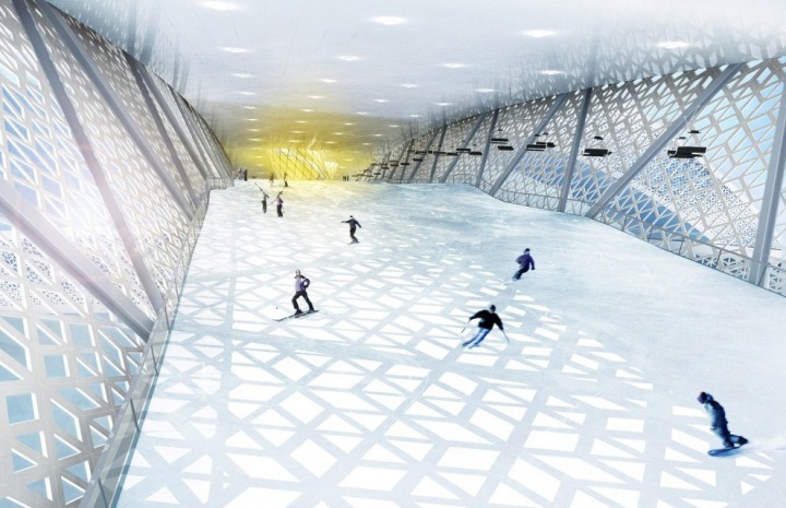 Крупнейший в мире крытый горнолыжный комплекс