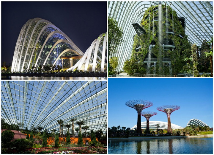 Великолепные оранжереи Сингапура