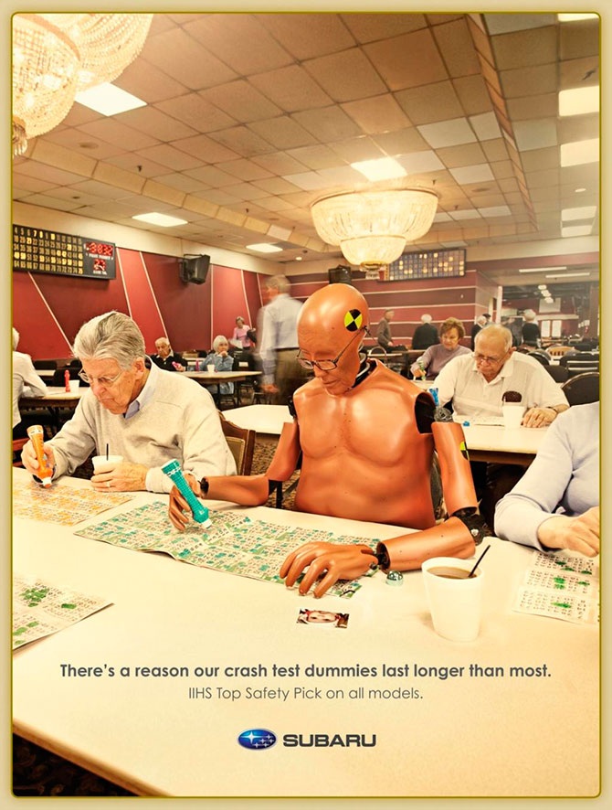 Лучшая печатная реклама 2012 года