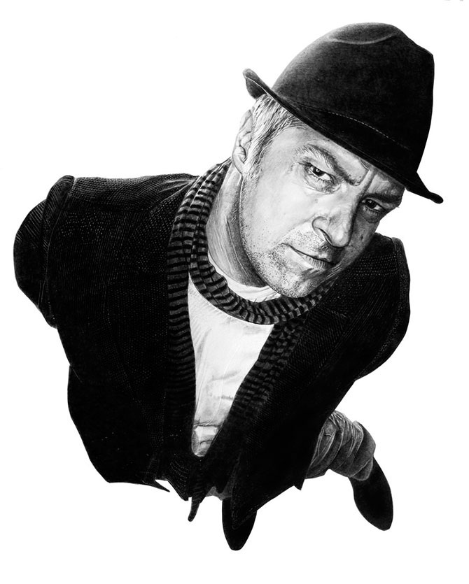 Черно-белый фотореализм Франко Клуна